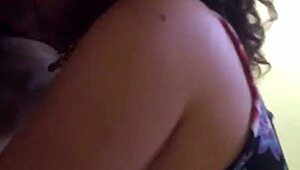 WOW What a Juicy Blowjob from Curly Hottie!