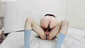 indian cousin ridin my cock cowgirl in her burqa pussy netuandhubby