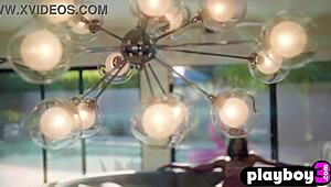 ebony milf eugena strips naked shows juicy natural tits ass