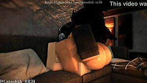 rough ass pounding session 48 - she's begging for more creampie now!