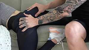 damn that fit blonde gets pounded post-workout 💦🍑