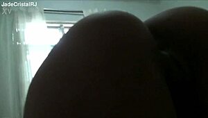 yo jade cristal looks so hot sucking that cock with her juicy tits