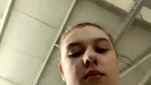 Gym Quickie: Can This Big Tits Teen Handle Extreme Anal Fucking?