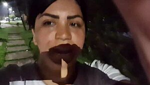 trainer sniffs my sweaty no panties pussy at gym then bathroom creampie fillup