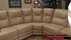 nicole luvas heads backstage for her yearly physical exam