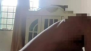 She shakes her ass wildly on massive black cock.