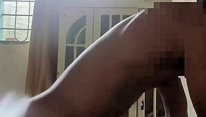 She shakes her ass wildly on massive black cock.