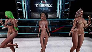 i meant to say... virtual bikini wrestling contest got me hyped