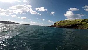 Boat ride turns into live voyeur oral sex show?