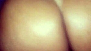 Married Brazilian slut gaping ass fucked by huge cock cuckold husband watches!