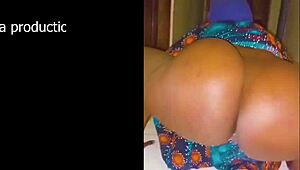 ebony slut shakes ass wildly as i pound her doggystyle nonstop