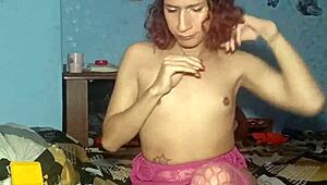 check out this hot femboy update stroking his cute cock for you