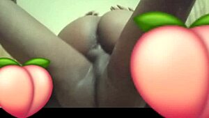 her perfect ass and wet pussy take thick cum load inside