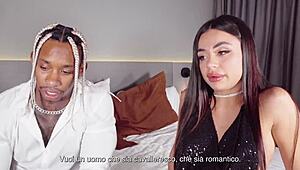 Interviewing Martina Smeraldi Before BBC Makes Her Squirt Everywhere