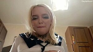 Fucking My Stepsister While She Watches That DIRTY Video!