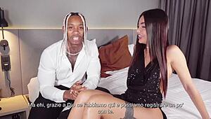 Interviewing Martina Smeraldi Before BBC Makes Her Squirt Everywhere