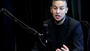 she squirts hard at swingers house proving its not pee while cadu watches breathless on sheer red