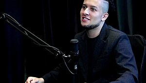 she squirts hard at swingers house proving its not pee while cadu watches breathless on sheer red