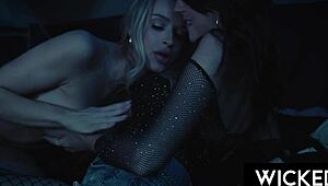 emma and ruby go wild licking roadside pussies in blonde brunette frenzy