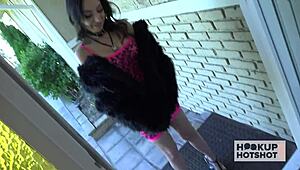 trinity st clair bends for rough doggystyle ass worship then raw pussy gaping squirt