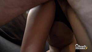 Babe Katrina Moreno's big tits cum covered after hard fuck 😍💦🍈