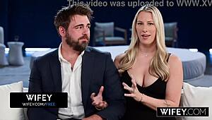 Wifey you're so bbc hungry blonde hotwife dicking down in front of hubby? 😏🔥