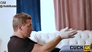 heart pounding panty sniffer caught by furious wife