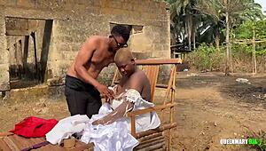 ex girlfriend fucks me outdoors before her wedding day