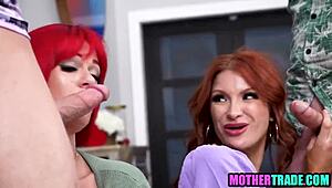 i crave stepmom's valentines foursome taboo fuck with stepson