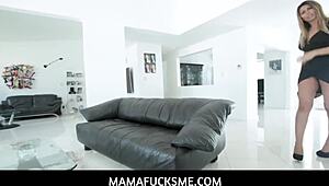 stepmommy makayla cox sucks my huge dick before begging for rough pounding