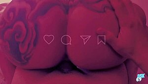 A steamy foot joi handjob massage ends happy at the spa.