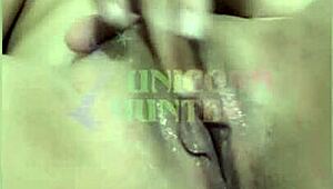 rubbing my wet pussy got me so horny i had to finger my tight ass too 😏🍑💦