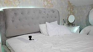 student peels off clothes revealing big tits after study session