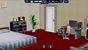 harem hotel episode 390 packed with steamy group action