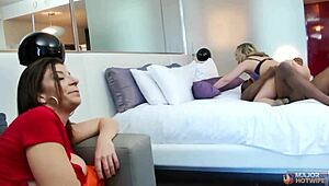 hey sara jay and carmen valentina sharing that huge rod sounds fun right?