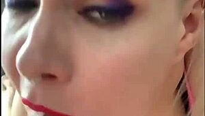 moaning so hard while deepthroating that monster cock, wanna hear her? wanna see her spit?
