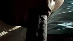 you ready for this submissive slut's deepthroat swallow on black cock?