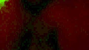 dude check out this huge dildo stretching my gaping asshole in the shower with rough toy play