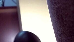 Peaches chokes on throbbing cock, gagging with raw emotion in POV casting