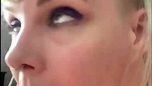 moaning so hard while deepthroating that monster cock, wanna hear her? wanna see her spit?