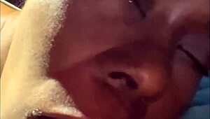 you ready for this submissive slut's deepthroat swallow on black cock?
