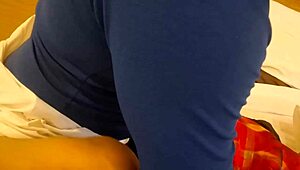 Tamil Married Salesgirl Screams as Indian Desi Men Rip Clothes for Rough Wedding Roleplay Fuck!