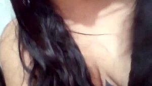 Latina Amateur Shakes Big Shaved Ass with Dildo Close-Up Toy Play