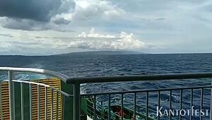 Pinay Probinsyana Sucks Chief Mate's Cock for Boat Ticket