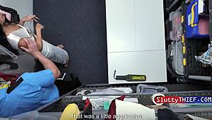 Bridesmaid Busted Stealing Dildos Punished by Security!