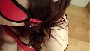 wanna watch slave sara suck cum humiliated?