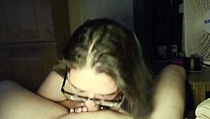 Chubby latina titty fucks then face fucked by huge cock