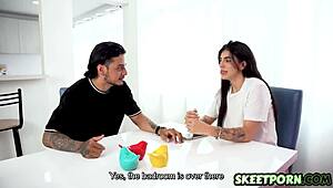 shy latina jessica osorio gets fucked hard first time 😍💦
