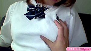 chisa miyamae's public cocksuck turns into bedroom creampie