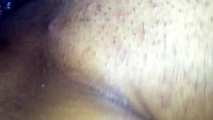 Black cock drills pretty pussy up close in intense pounding